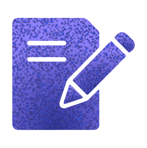 Magnifying glass over data