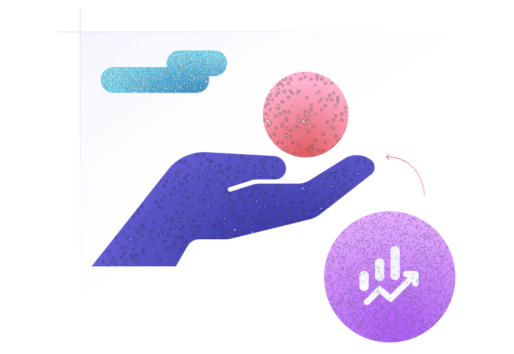 Abstract illustration of strategy and sales